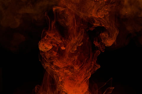 abstract, red, background, ink, art, design, color, texture HD wallpaper