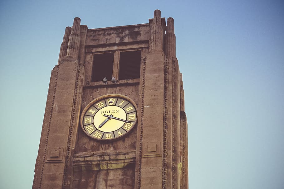 lebanon, beirut, rolex, clock, low angle view, architecture HD wallpaper