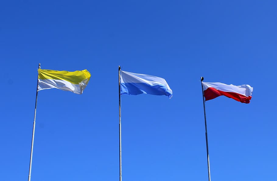 flags, slapping, dom, the independence of the, wind, patriotism HD wallpaper
