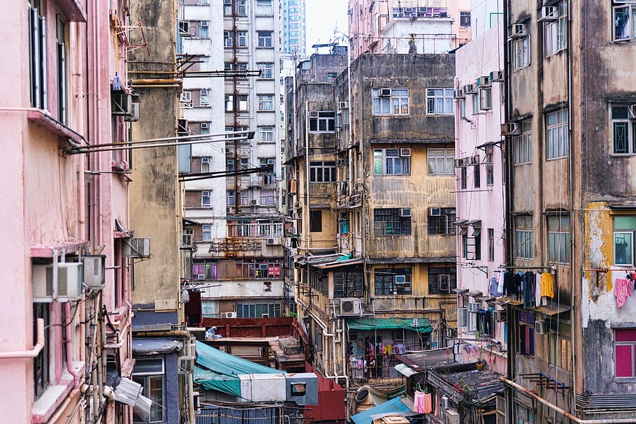architecture, building, infrastructure, residences, condominium HD wallpaper