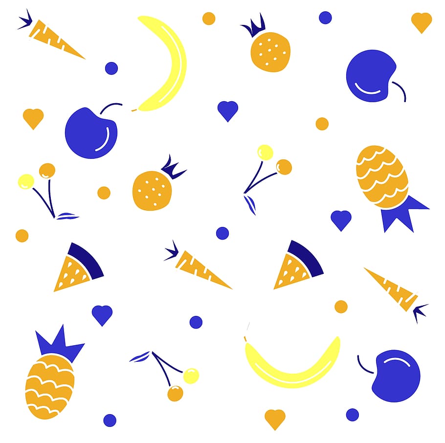 pattern, fruit, apples, green, background, texture, yellow HD wallpaper