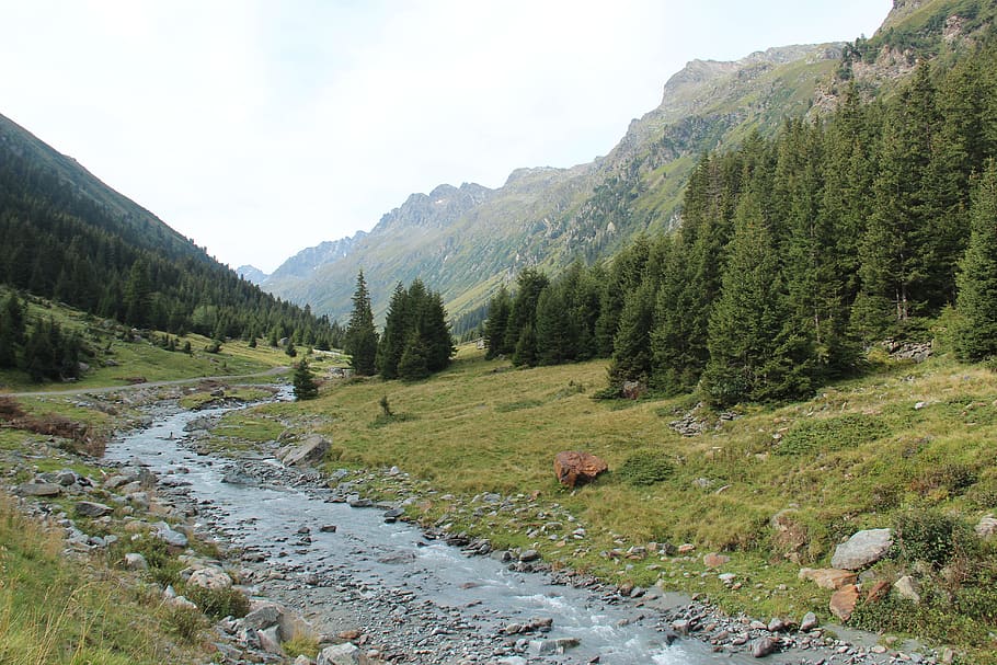 jamtal, tyrol, austria, landscape, mountains, alpine, nature HD wallpaper