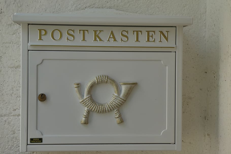 mailbox, post, letters, metal, nostalgia, white, no people HD wallpaper