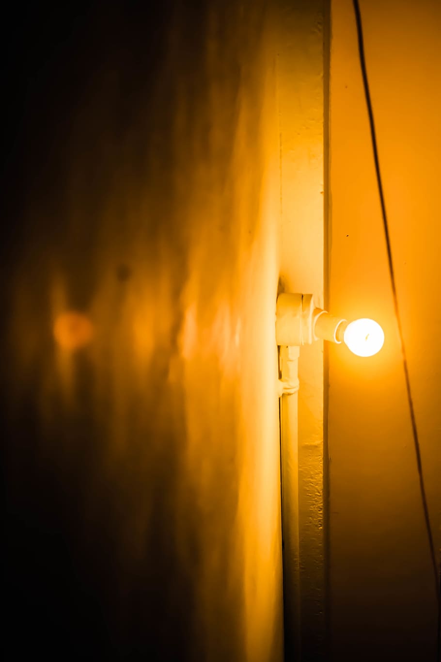 india, coimbatore, light, simple, bored, orange, minimal, bed HD wallpaper