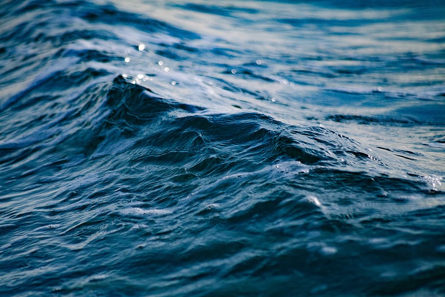 clean, wave, ocean, clear, purity, ripple, salt water, sea HD wallpaper