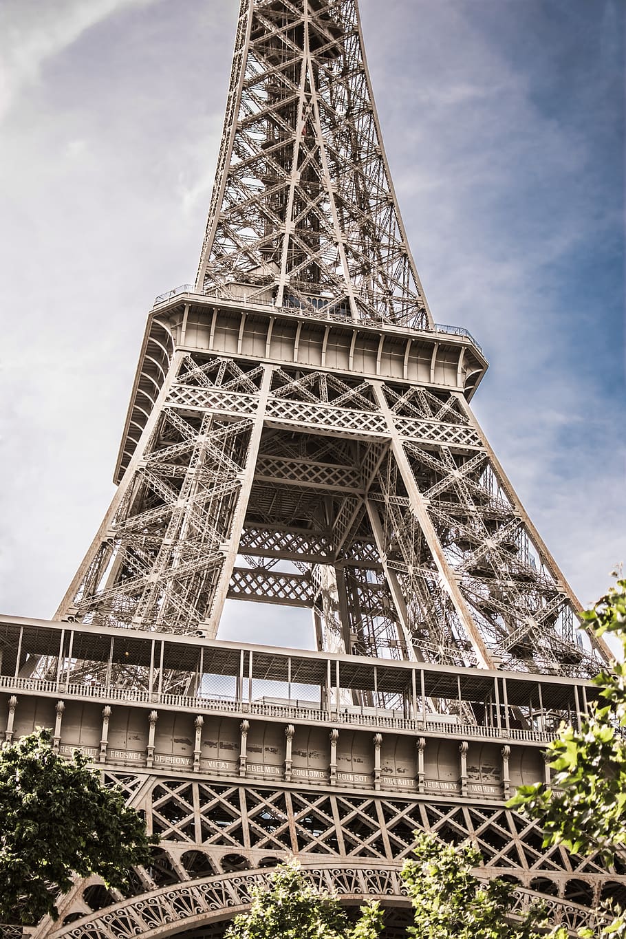 Eiffel Tower, architecture, low angle view, built structure, tall - high HD wallpaper