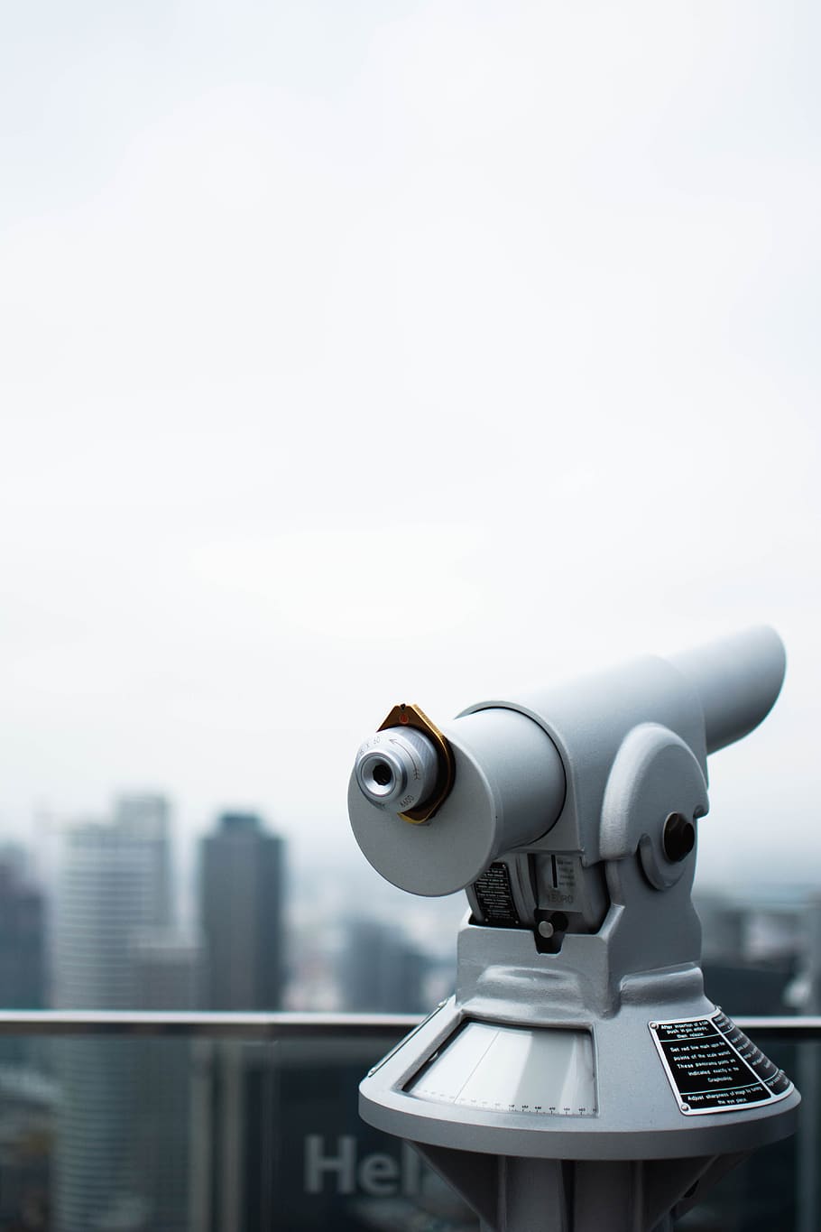 view, telescope, binoculars, outlook, coin operated, architecture HD wallpaper