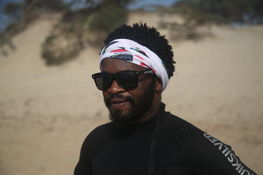 ebony, black, people, man, shades, hair, african, south africa HD wallpaper
