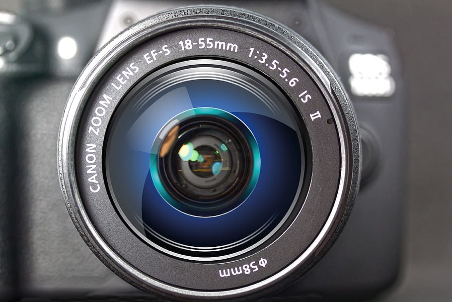 camera, digital, srl camera, lens, canon, technology, photography HD wallpaper