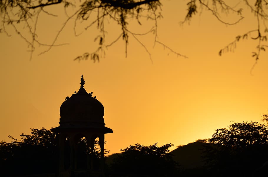 architecture, dome, building, nature, outdoors, sunlight, sunset HD wallpaper