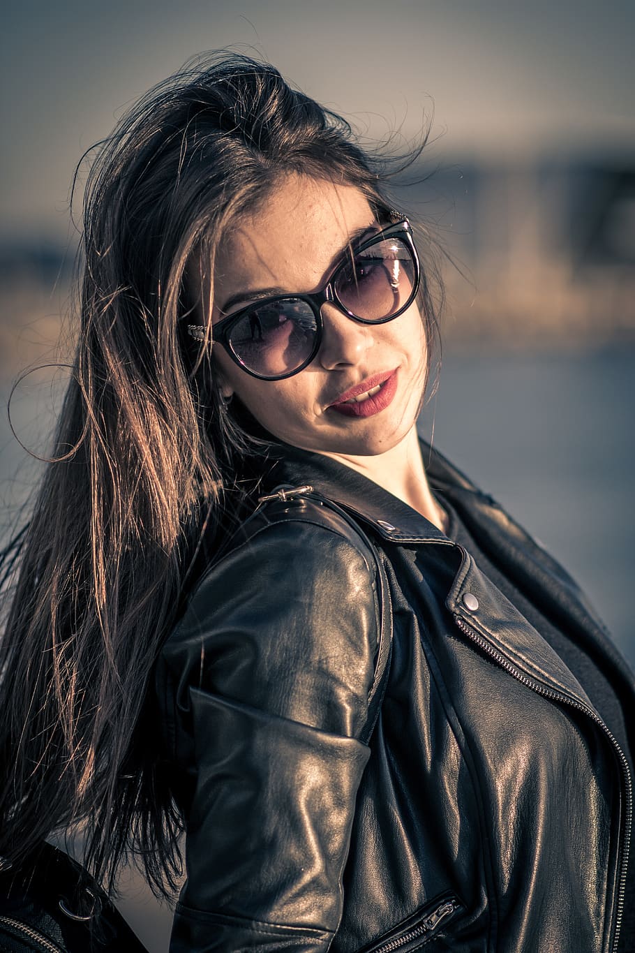 portrait, beautiful, young, face, fashion, woman, lifestyle HD wallpaper