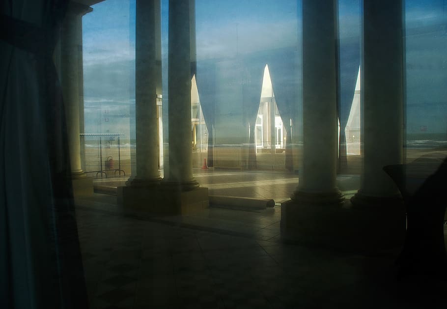belgium, ostend, architecture, built structure, architectural column HD wallpaper