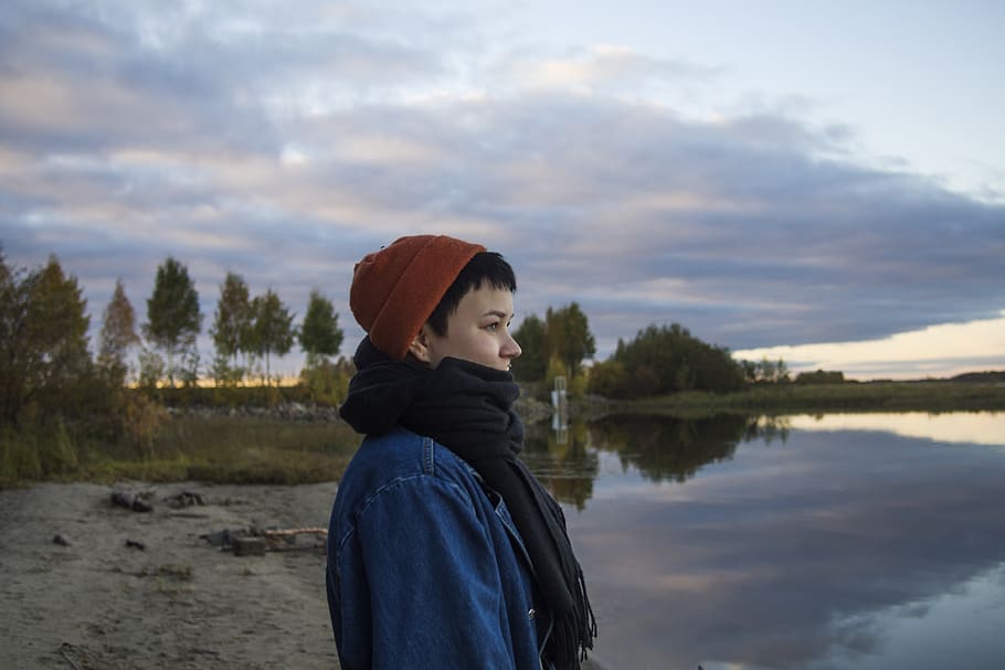 finland, tornio, potrait, sky, landscape, autumn, olympus pen HD wallpaper