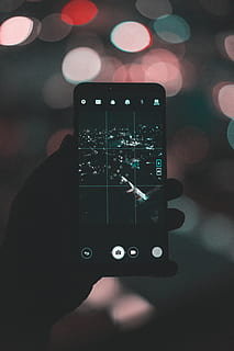 Photo of Person Taking Picture of City During Evening, 4k wallpaper HD wallpaper