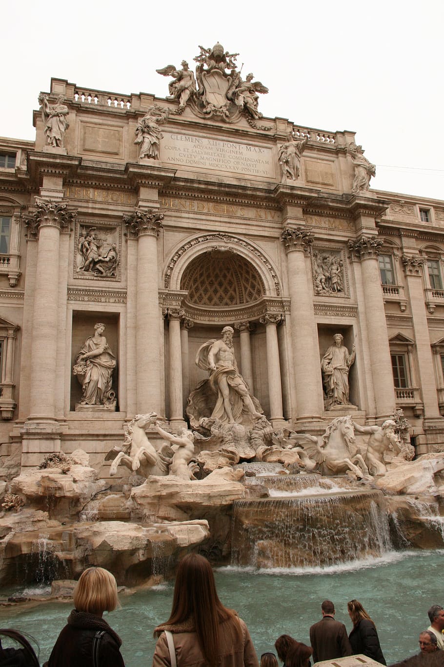 Hd Wallpaper Trevi Fountain Rome Italy Sculpture Architecture Statue Wallpaper Flare