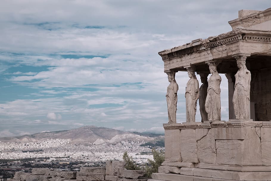 Parthenon, Greece Landmark, acropolis, ancient, archaeology, architecture HD wallpaper