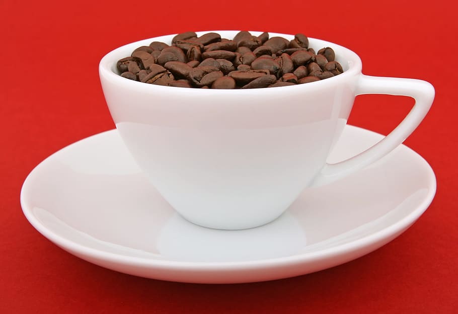 aroma, coffee, bean, dark, black, brown, drink, hot, food and drink HD wallpaper