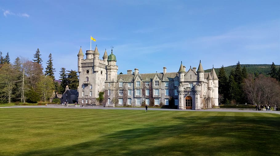 HD wallpaper: scotland, castle, palace, chateau, historic, architecture ...