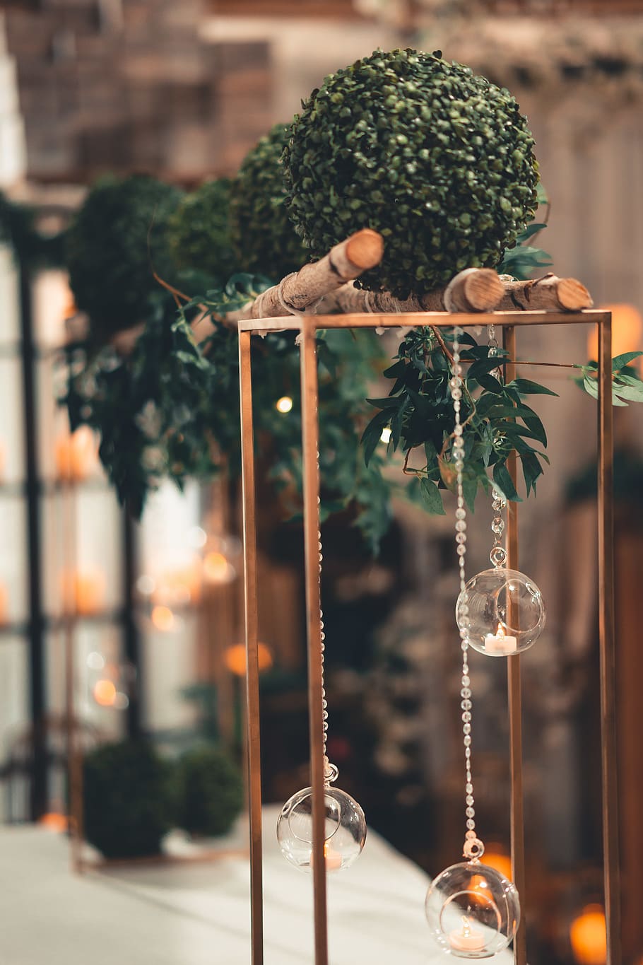 Decorations, décors, focus on foreground, green color, food and drink HD wallpaper