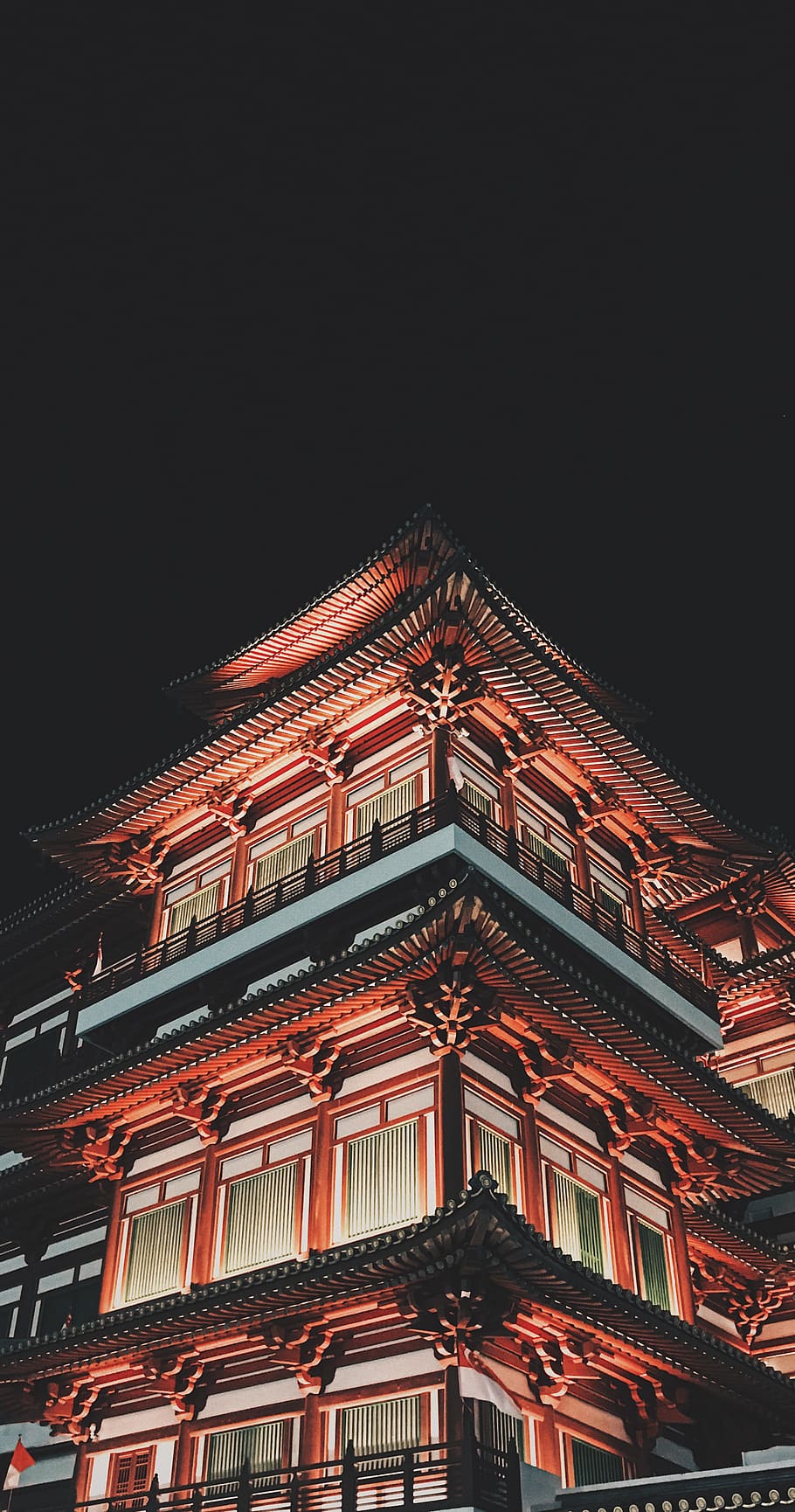 Yun Free Stock Photos : No. 9066 Yokohama Chinatown night view [Japan /  Kanagawa Prefecture]