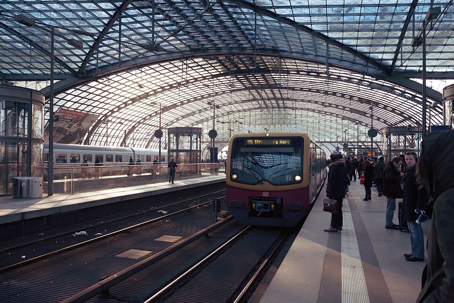 rail transportation, public transportation, mode of transportation HD wallpaper
