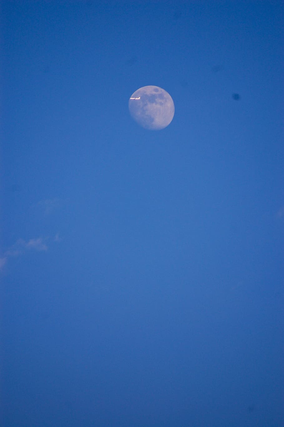 germany, jena, moon, sky, space, blue, astronomy, beauty in nature HD wallpaper