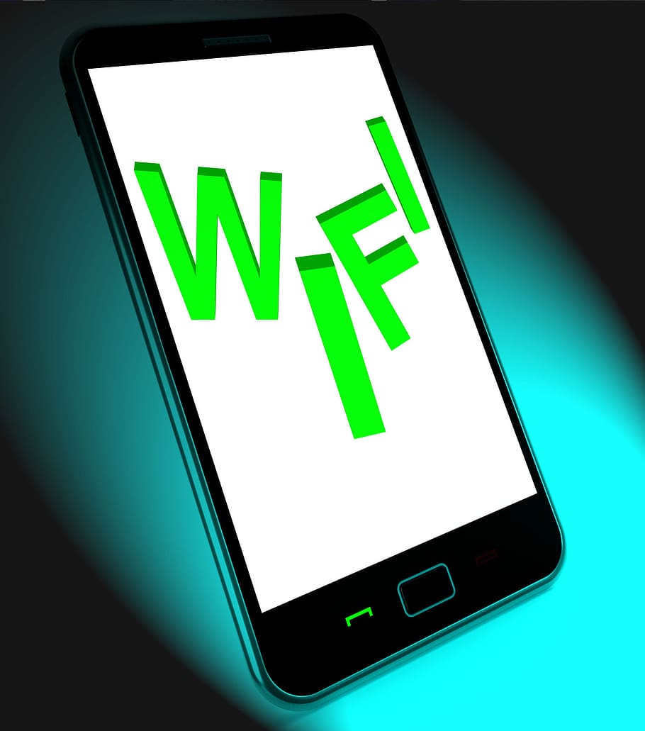 Hd Wallpaper Wifi On Mobile Showing Internet Hotspot Wi Fi Access Or Connection Wallpaper Flare