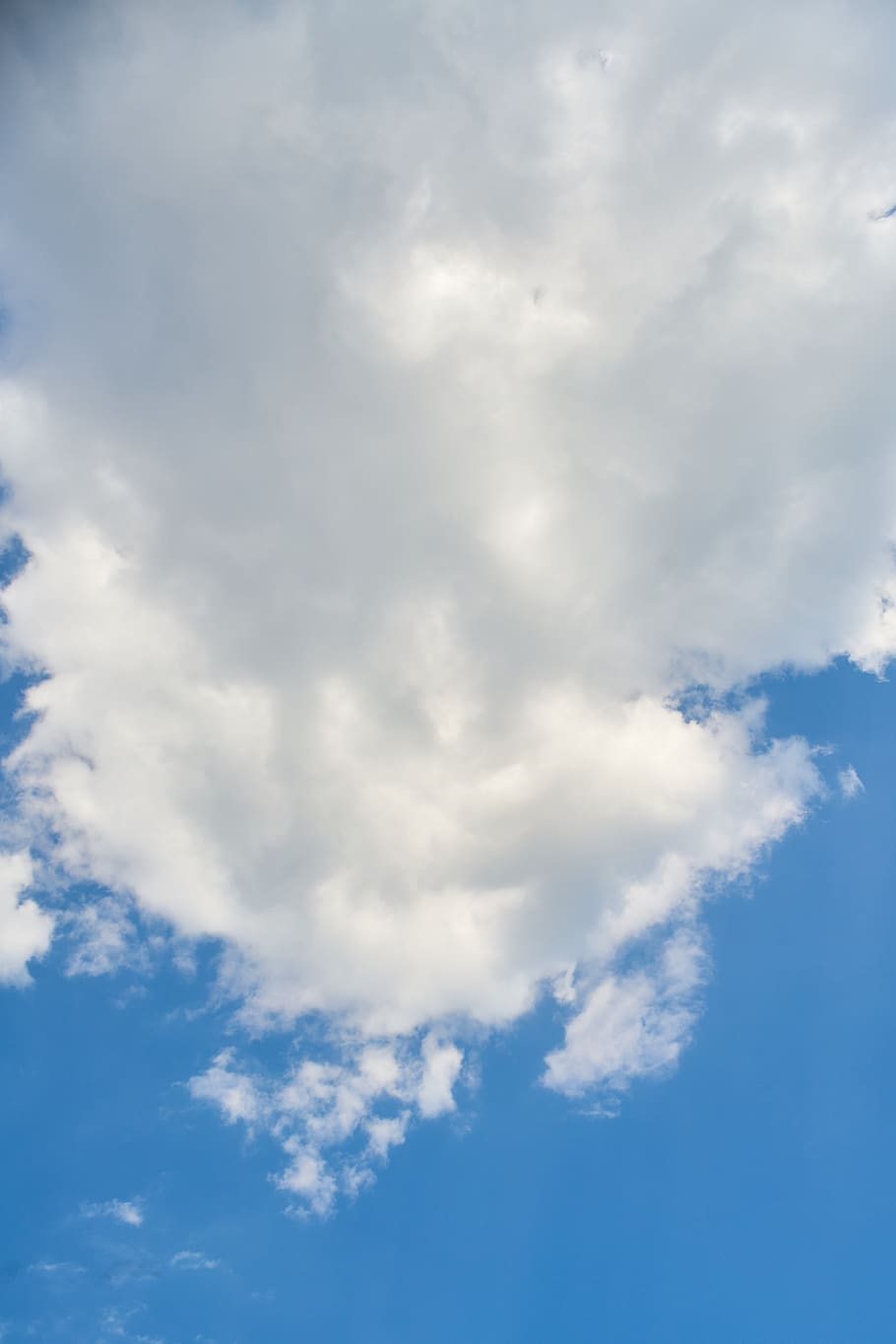 cloud, blue, sky, atmosphere, oxygen, rain, color, clouds, nature HD wallpaper