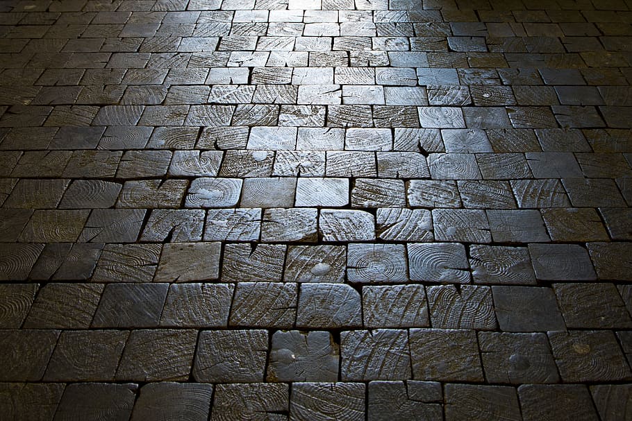 floor, wood, square, lines, pattern, path, road, brown, wallpaper HD wallpaper