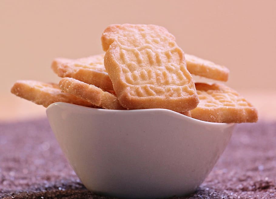 biscuit, bake, macro, baked, food, fresh, sweet, dish, nature HD wallpaper