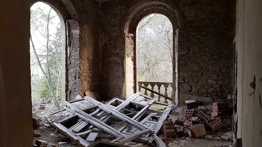 abandoned, old house, decay, built structure, architecture HD wallpaper