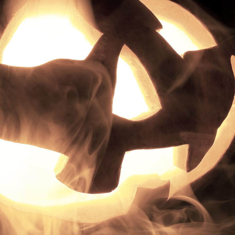 autumn, background, black, candlelight, celebration, crop, dark HD wallpaper