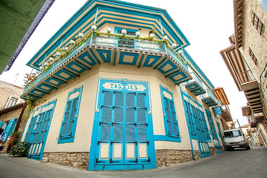 cyprus, pano lefkara, built structure, architecture, building exterior HD wallpaper