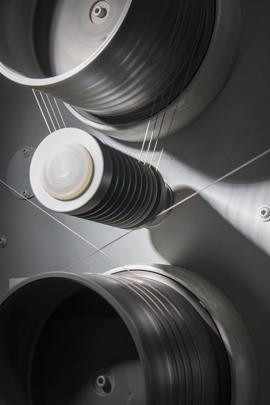 yarn, extrusion, spinning, industry, manufacturing, production HD wallpaper