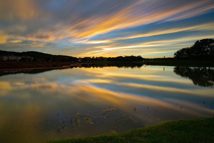 united states, franklin, water, sky, reflection, beauty in nature HD wallpaper