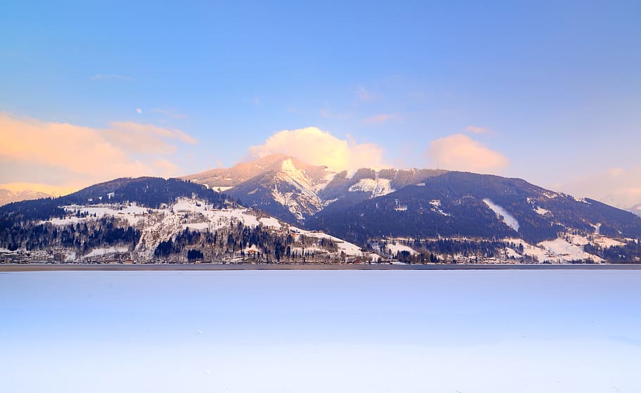 Landscape Photography of Mountain, adventure, clouds, cold, dawn HD wallpaper