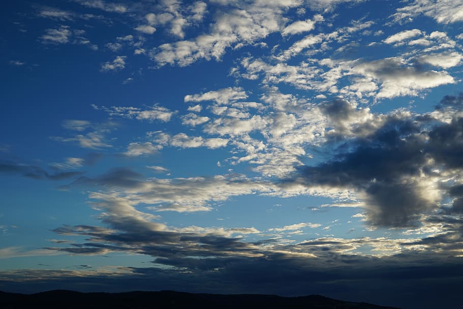 clouds, sky, sunset, cloud - sky, beauty in nature, tranquility HD wallpaper
