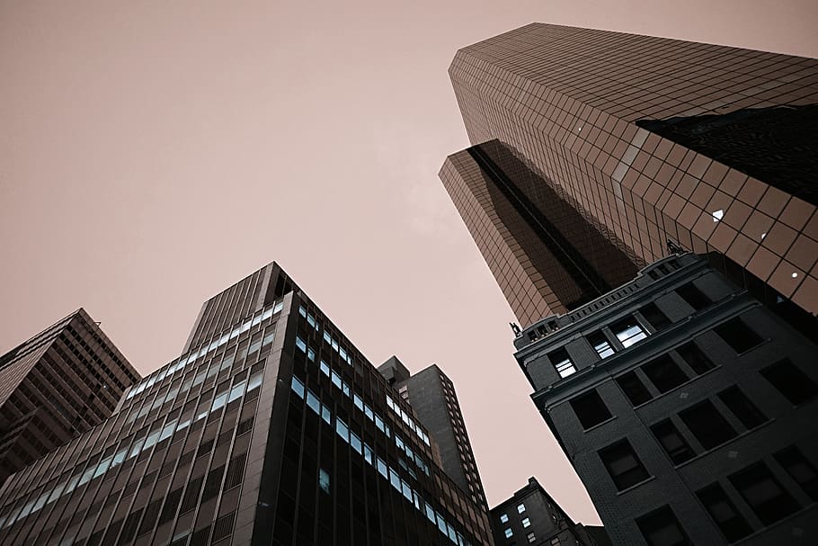 high rise building, urban, new york, architecture, building exterior HD wallpaper