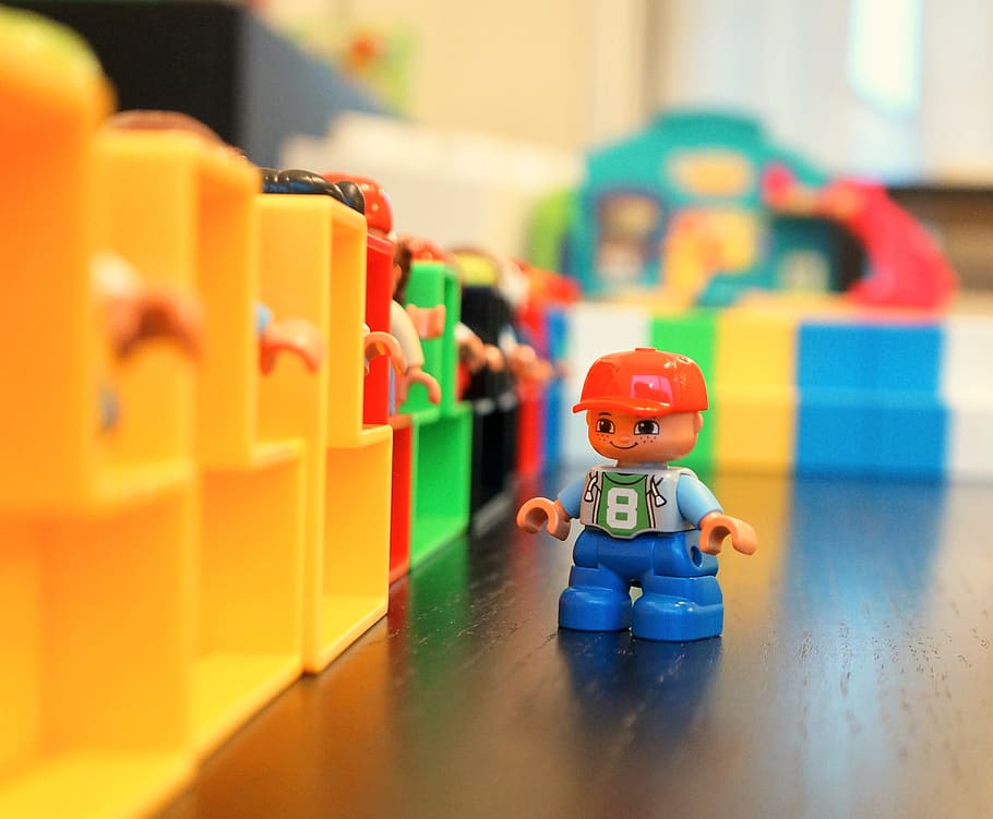 toys, childhood, indoors, multi colored, close-up, plastic HD wallpaper
