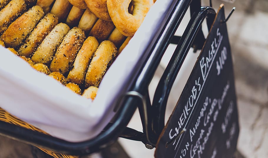 donuts, food and drink, ready-to-eat, selective focus, freshness HD wallpaper