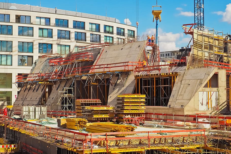 construction, site, build, work, architecture, housebuilding HD wallpaper