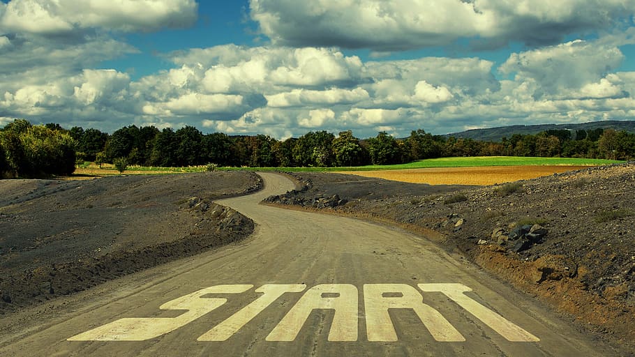 road, start, beginning, design, concept, conception, planning, HD wallpaper