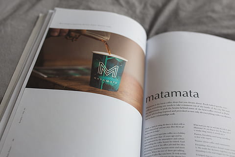 book, paper, advertisement, poster, flyer, brochure, text, coffee HD wallpaper