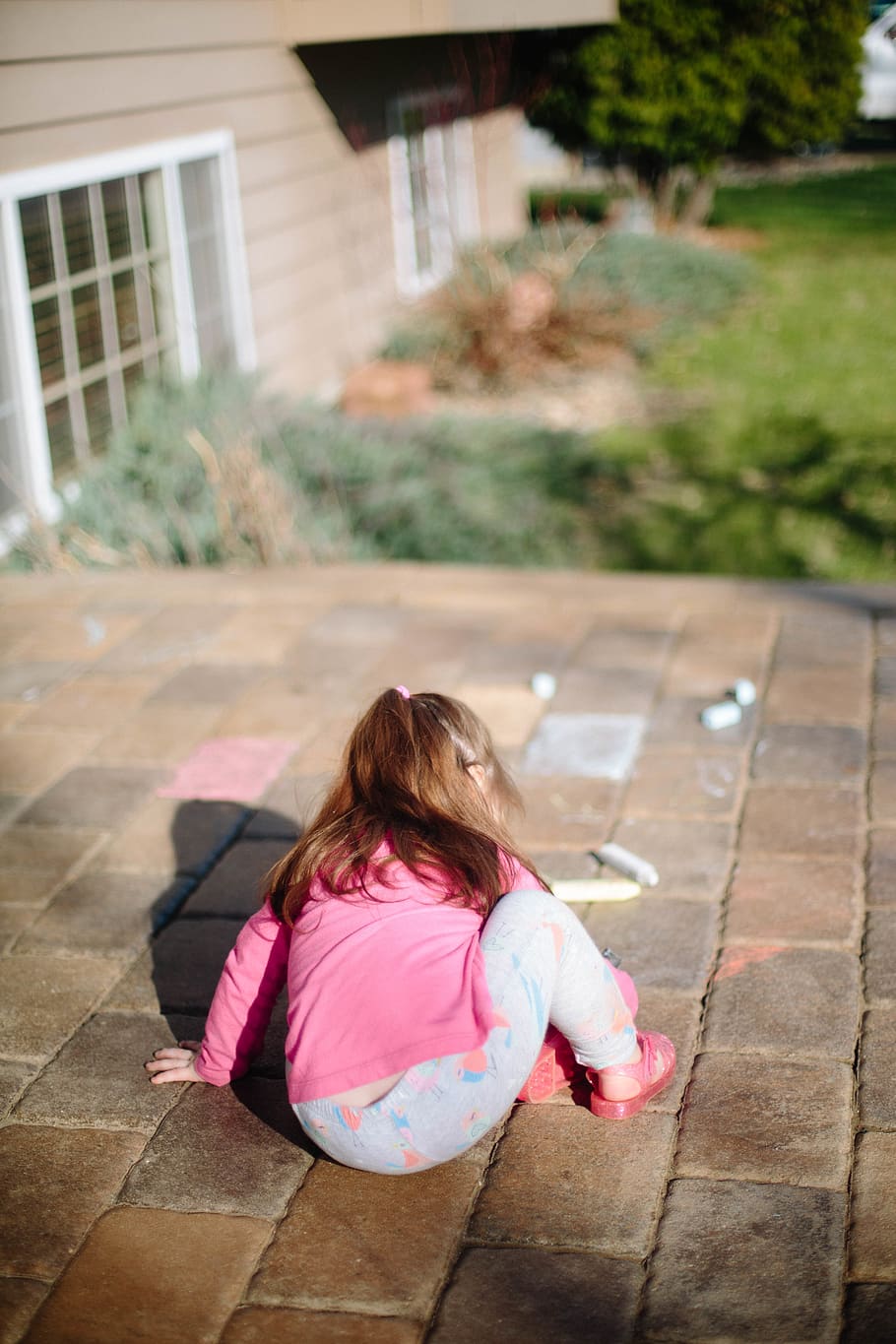 person, human, flagstone, apparel, clothing, toddler girl, outdoor HD wallpaper