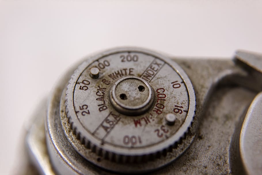 gray calibrated knob, metal, close-up, equipment, no people, indoors HD wallpaper