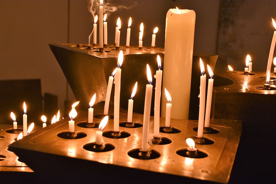 candle, fire, markttwiete 13, germany, lübeck, diwali, church HD wallpaper