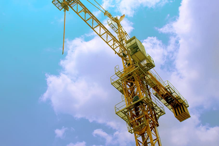 the sky, cloud, weather, blue, nature, cloud - sky, industry HD wallpaper