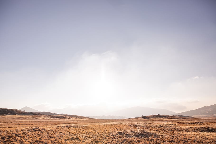 desert under cloudy sky, nature, outdoors, ground, soil, land HD wallpaper