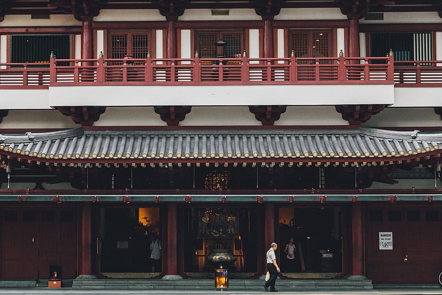 singapore, architecture, built structure, real people, building HD wallpaper