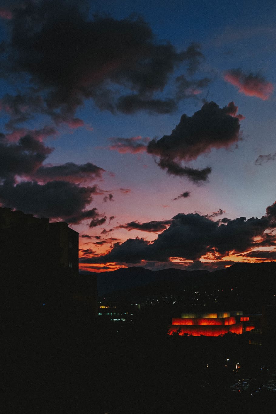 cloud - sky, sunset, architecture, building exterior, built structure HD wallpaper